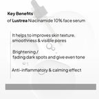 Niacinamide 10% Face Serum | Oil Balance & Smooth Skin | For Oily & Combination Skin Type | 30 ml