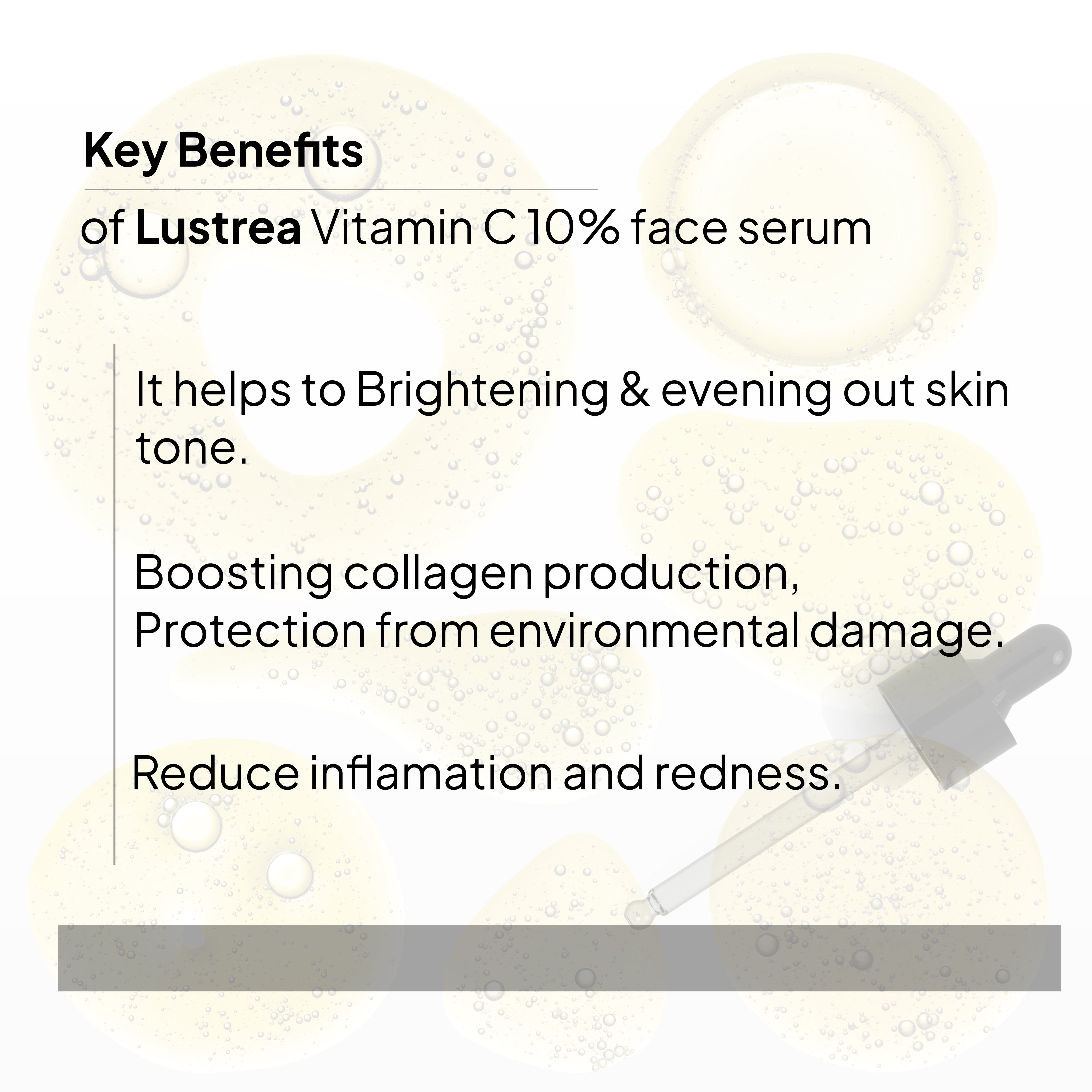 Vitamin C 10% Face Serum | Brightening & Glow-Enhancing Daily Serum | For All Skin Types | 30 ml